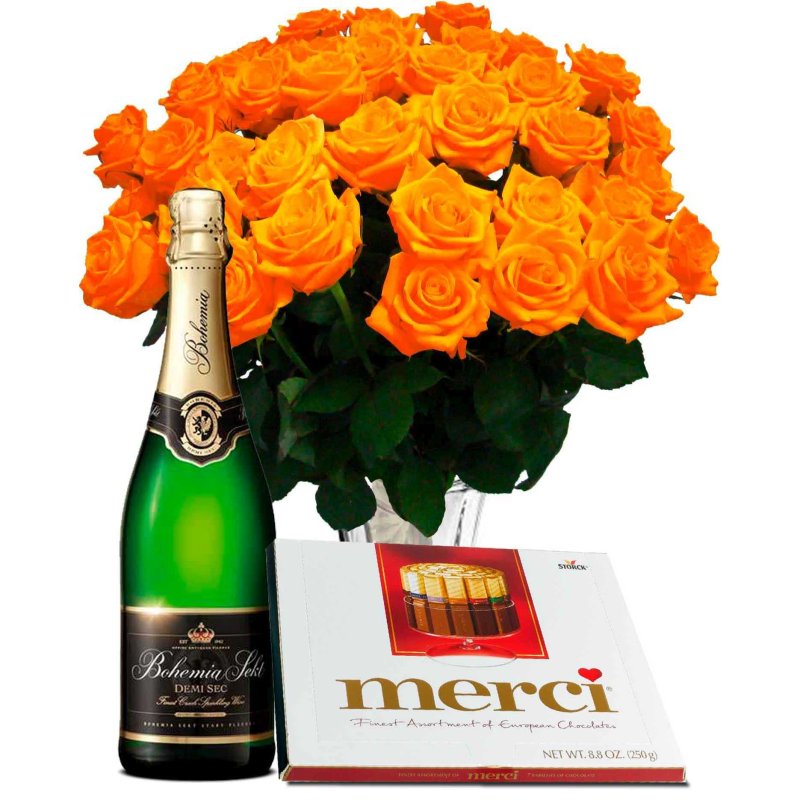 Portia dárkový set růží